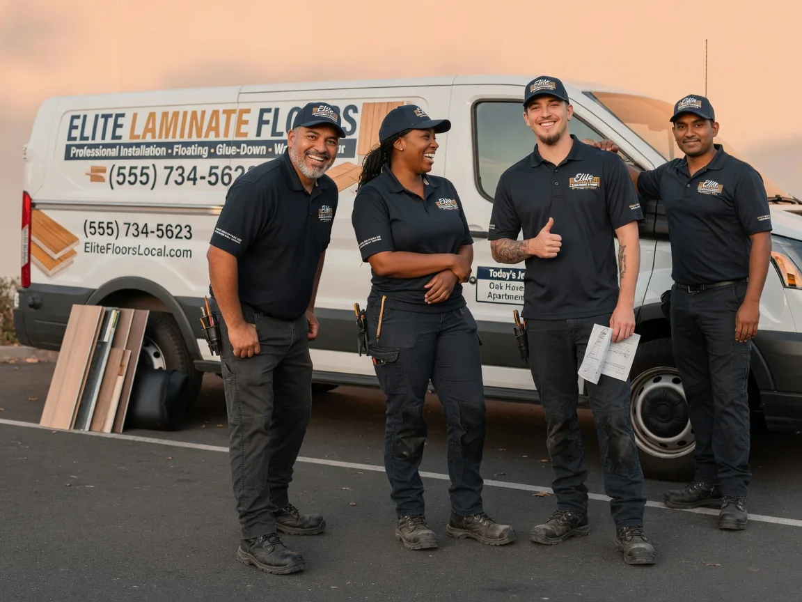 Laminate flooring installation company in Eaton, OH
